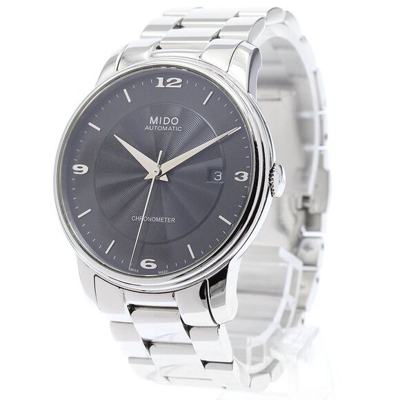 MIDO Baroncelli M010.408.11.053.00 Date gray Dial Automatic Men's Watch_871745 - Picture 1 of 11
